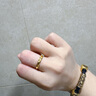 周生生永系列 心心相印黃金戒指Amore愛(ài)慕足金開(kāi)口戒活口戒78036R計價(jià) 3.84克(含工費130元) 曬單實(shí)拍圖