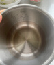 美的（Midea）0涂層2L不銹鋼內膽1-2人電飯煲電飯鍋 家用智能多功能微壓無(wú)涂層電飯煲MB-RC201S禮品團購 曬單實(shí)拍圖