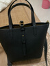 CHARLES&KEITH25秋新品簡(jiǎn)約通勤手提水桶包菜籃子包生日禮物CK2-10151518 Black黑色 S 曬單實(shí)拍圖