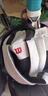 Wilson25新款現貨V2韓國二代網(wǎng)球雙肩包2支裝獨立鞋倉保溫大容量 白色 曬單實(shí)拍圖