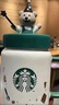 星巴克（Starbucks）杯子魔術(shù)師小熊梅森馬克杯帶蓋高顏值辦公室咖啡水杯陶瓷杯 魔術(shù)師小熊梅森陶瓷杯435ml 曬單實(shí)拍圖