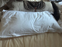 麗思卡爾頓五星級酒店白鵝絨枕芯  羽絨枕單人純棉枕頭 側睡適中枕 四季通用 51x76 cm（單只） 曬單實(shí)拍圖