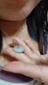 央創(chuàng  )時(shí)尚中國黃金銀項鏈女平安扣玉吊墜女生媽媽母親生日禮物女士實(shí)用老婆 曬單實(shí)拍圖