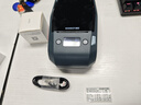 精臣M2/M3熱轉印智能標簽打印機 多功能便攜藍牙固定資產(chǎn)線(xiàn)纜低溫條形碼手持小型碳帶不干膠貼紙打印 M2標配：1卷色帶+送1卷黃色標簽+送便攜包 曬單實(shí)拍圖
