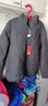 西域駱駝（VANCAMEL）菱形2025棉服輕薄保暖休閑連帽時(shí)尚棉衣寬松外套秋冬短款新款 深灰色【蠶絲棉】 建議140-155斤 XL 曬單實(shí)拍圖