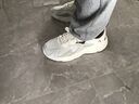 安踏休閑鞋男鞋2026春夏新款青年男士減震軟底運動(dòng)鞋復古潮流老爹鞋 -4象牙白/泥沙灰/水挼藍 43 曬單實(shí)拍圖