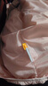 雪中飛【壓膠工藝】?jì)和鸾q服新款男女童秋冬季輕薄保暖外套 粉色 160 曬單實(shí)拍圖