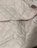 森馬（Semir）棉服女燈芯絨翻領(lǐng)菱形格復古2024冬三防寬松輕薄棉衣109724112007 曬單實(shí)拍圖