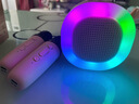 藍牙音響迷你KTV無(wú)線(xiàn)話(huà)筒K歌麥克風(fēng)一體機唱歌便攜音箱57-1 頂配版【雙人版】K歌聲卡消原音炫酷燈光 奶油膚【一鍵消音KTV音效】 曬單實(shí)拍圖