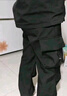 Homlean美式機能傘兵工裝褲男春夏寬松小眾闊腿休閑登山長(cháng)褲S6603黑色XL 曬單實(shí)拍圖