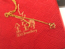 金至尊（3DG Jewellery）肖邦鏈黃金項(xiàng)鏈素鏈足金999項(xiàng)鏈簡(jiǎn)約金頸鏈子生日禮物計(jì)價(jià) 金重2.57克(配珠寶禮盒) 曬單實(shí)拍圖
