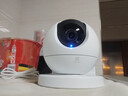 螢石攝像頭家用C6C 2K星光版監控攝像頭超清無(wú)線(xiàn)攝像頭家用紅外夜視可對話(huà)家庭攝像頭360度帶夜視全景 【熱賣(mài)推薦】C6C 400萬(wàn)星光版 64G內存卡（下單升級128G） 曬單實(shí)拍圖