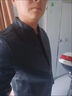 皮爾卡丹（pierre cardin）2025新款立領(lǐng)夾克男士春秋裝休閑爸爸裝中年外套男裝外衣春秋季 墨綠色 811 薄款 L 曬單實(shí)拍圖
