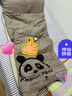 駱駝（CAMEL）【熊貓聯(lián)名款】戶(hù)外露營(yíng)睡袋成人加厚冬季防寒-5426摩卡1.6KG右邊 曬單實(shí)拍圖