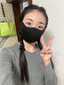 DEATKN德國冬季防風(fēng)高顏值口罩騎行保暖耳罩女毛絨防寒電動(dòng)車(chē)護耳面罩 白色（口罩耳罩二合一） 曬單實(shí)拍圖