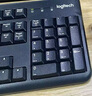 羅技（Logitech）K120有線(xiàn)鍵盤(pán) 商務(wù)辦公鍵盤(pán) USB接口電腦筆記本鍵盤(pán) 即插即用全尺寸鍵盤(pán) 黑色 曬單實(shí)拍圖