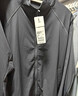 優(yōu)衣庫合作款男裝高彈力運動(dòng)茄克防紫外線(xiàn)外套夾克輕薄480411 05 天灰色 L /175/100A 曬單實(shí)拍圖