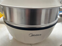 美的（Midea）電炒鍋不粘鍋一體插電多功能鐵鍋電炒鍋多功能一體2025新款炒菜鍋插電一體家用蒸煮煎炒多用途鍋 3.5L 【配蒸籠 油溫紅燈提醒】HCG2572 曬單實(shí)拍圖