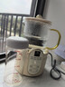 World Kitchen康寧迷你養生壺養生杯全玻璃0.5L 小型電燉杯電熱杯煮花茶壺 辦公室熱牛奶神器煮茶器自用送禮 【標準款】 0.5L 曬單實(shí)拍圖