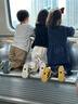 Onitsuka Tiger鬼塚虎嬰幼童鞋學步鞋男女童運動鞋 MEXICO 66? KIDS 米黃色 26 曬單實拍圖