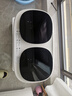 萬(wàn)家能雙倉內衣洗衣機渦輪全自動(dòng)洗烘一體迷你小型雙桶艙內衣內褲專(zhuān)用洗衣機洗襪子高溫家用脫水機清洗機 【洗脫煮洗】96℃煮洗|UVC銀離除菌|不銹鋼內桶 曬單實(shí)拍圖