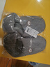 俞兆林棉拖鞋男女居家用室內(nèi)簡(jiǎn)約保暖毛絨包跟棉鞋 YI004 曬單實(shí)拍圖