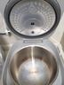美的（Midea）政府補貼 電飯煲 0涂層電飯鍋4升 316L不銹鋼內膽3-4人家用多功能無(wú)涂層微壓智能預約MB-RE476S 曬單實(shí)拍圖