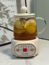 小南瓜養生壺多功能全自動(dòng)煮茶器迷你家用燒水壺電熱水壺恒溫壺茶壺家電茶壺燒水器煎藥壺煮水壺玻璃壺 頂配款【配濾網(wǎng)+杯墊+勺子】 0.5L 曬單實(shí)拍圖