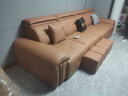 酷比得電動(dòng)沙發(fā)床意式極簡(jiǎn)三人位小戶(hù)型多功能伸縮真皮沙發(fā)客廳 【升級版】四人位3.55米.四功能 曬單實(shí)拍圖