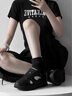 TERRAINCOGNITA【Source】黑白雙色時(shí)尚休閑運動(dòng)板鞋日常通勤百搭 虎鯨黑 39 曬單實(shí)拍圖