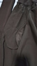 茵曼（INMAN）【曠野美拉德】新中式拼接連衣裙2025春秋女裝新品長(cháng)袖打底裙子 午夜黑 S 曬單實(shí)拍圖