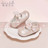 戴維貝拉（DAVE＆BELLA）嬰兒步前鞋女寶寶公主鞋新生兒室內軟底鞋春季新款童鞋幼兒鞋子 粉色【DB3240710】 17 曬單實(shí)拍圖