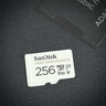 閃迪（SanDisk）256GB TF（MicroSD）4K內存卡 行車記錄儀 監(jiān)控攝像頭專用 20,000小時錄制 重復讀寫高耐用存儲卡 曬單實拍圖