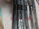 百樂(lè )（PILOT）BX-V5黑色中性筆0.5mm直液式走珠筆簽字筆小v5學(xué)生考試刷題水筆高顏值文具套裝 6支 曬單實(shí)拍圖