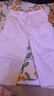 LILY夏新款女裝時(shí)尚都市通勤款顯瘦高腰垂墜感直筒西式休閑褲 604米白 M 曬單實(shí)拍圖