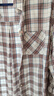 森馬（Semir）[商場(chǎng)同款]長(cháng)袖襯衫女中長(cháng)款格子2025秋寬松落肩襯衣101525105003 曬單實(shí)拍圖