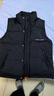 倉石一樹(shù)新款輕薄款羽絨馬甲男士生冬季春明星保暖無(wú)袖坎肩羽絨服背心外套 黑色 3XL 曬單實(shí)拍圖