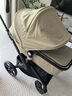 博格步（BUGABOO） FOX CUB 荷蘭全功能高景觀(guān)嬰兒推車(chē)可坐躺 黑架沙漠黃布組 曬單實(shí)拍圖