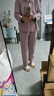 浪莎睡衣女士純棉春秋季長(cháng)袖長(cháng)褲可外穿兩件套家居服冬款大碼套裝 曬單實(shí)拍圖