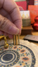 周六福（ZLF）黃金吊墜女足金999如意金算盤(pán)掛墜節日禮物 計價(jià) 3.43g 曬單實(shí)拍圖