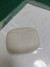 漫步者（EDIFIER）【王一博代言】FitBuds Pro真無線主動降噪藍牙耳機太空艙入耳式低延遲輕奢學生音樂游戲運動禮物 【皮革紋理設計】晨曦白+收納袋 曬單實拍圖