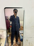 京東京造【10A抑菌】A類(lèi)一等品50支純棉睡衣男睡衣秋冬情侶家居服紺青L 曬單實(shí)拍圖