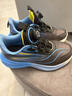 里奇.喬丹   RICKY JORDAN赤兔8Pro跑鞋2026春夏季新款男童網(wǎng)面透氣運動(dòng)鞋男孩防滑跑步鞋女 612黑藍-皮面防水 34 曬單實(shí)拍圖