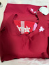like uu紅色發(fā)育期內衣內褲禮盒幸運紅中大童本命年套裝 曬單實(shí)拍圖