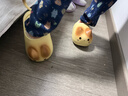 babycrayon秋冬季新款可愛(ài)貓咪兒童棉拖鞋包跟男童女寶寶加絨棉鞋保暖棉拖 小氮黃 17 0mm【適合腳長(cháng)16cm穿】 曬單實(shí)拍圖