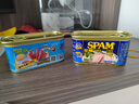 世棒（SPAM）午餐肉罐頭198g*2(原味+清淡) 泡面火鍋燒烤戶(hù)外露營(yíng)開(kāi)罐即食 曬單實(shí)拍圖