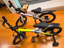 酷騎兒童自行車(chē)F1 14寸鎂合金輕便避震充氣胎初學(xué)者輔助輪2-6歲酷騎綠 曬單實(shí)拍圖