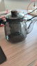 泥也泡茶壺玻璃茶水壺家用大容量茶水分離壺玻璃泡茶專(zhuān)用神器功夫茶具 曬單實(shí)拍圖