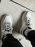 特步（XTEP）ZW裂變板鞋男2024夏季新款厚底休閑鞋時(shí)尚百搭滑板鞋 月石灰/帆白 42 曬單實(shí)拍圖