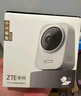 中興（ZTE）小興看看SC50云臺版500萬(wàn)像素3K 超微光全彩 AI人形偵測手機查看雙頻家用攝像頭監控 白色 曬單實(shí)拍圖